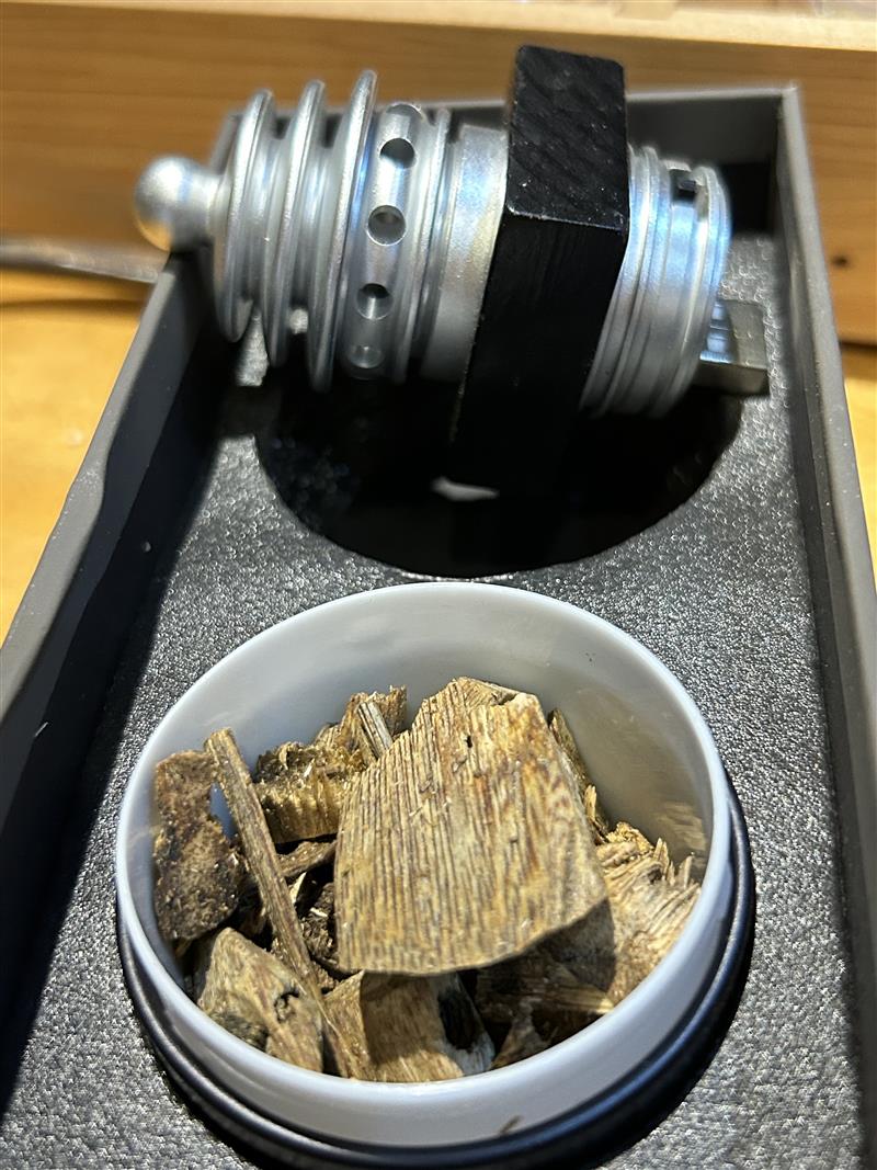 迷你USB電子熏香器+2克瓶裝沉香勾絲套裝,時代沉香
