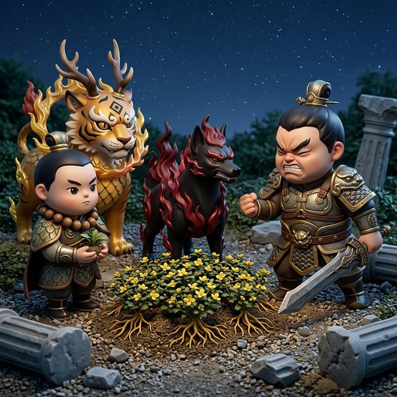 沉香犼與炎帝：百草天書 Ep.8 ⿈連 · 廉德之苦,時代沉香